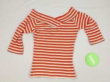 niebieski sweter hm: H&M, Bluzka damska, S — 3