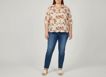 top z piórami mango: Mos Mosh, Koszula damska, XL — 6