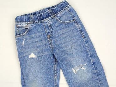 spodnie woskowane hm: Jeans, 3-4 years, 98/104, condition - Very good — 1
