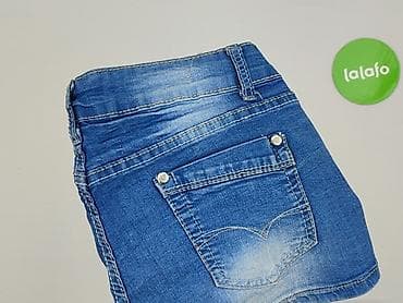 jeansy cropped: Szorty damskie, rozmiar L — 6