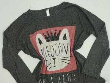 bluzka z kotem damska: Pink, Bluzka damska, rozmiar S — 1