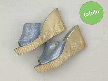 kozaki na koturnie lasocki: Klapki damskie, 40 — 3