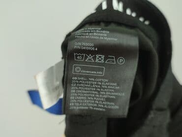 h m plus size tops: H&M, Material trousers for women, L — 5