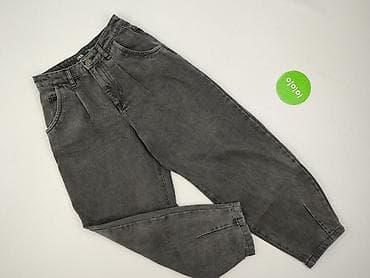 dżins tekst: Zara, Jeansy damskie, rozmiar 2XS — 2