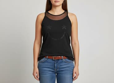 koszulki na ramiączkach damskie allegro: SZACHOWNICA, T-shirt damski, rozmiar XL — 1