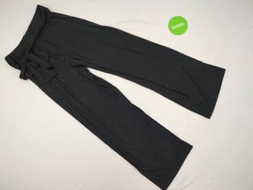 czarne luźne sukienki: Spodnie materiałowe damskie, rozmiar M — 2