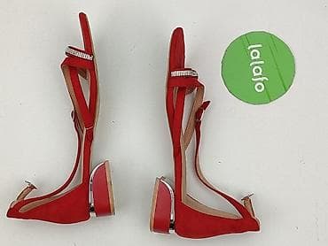 biale sandaly na platformie: Sandały damskie, rozmiar 40 — 3