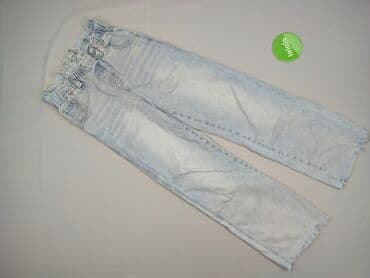 spodnie jeansy z wysokim stanem: Jeansy damskie, rozmiar S — 2