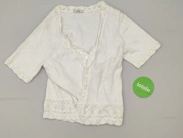 sweter z krótkim rękawem męski: Classic, Kardigan damski, rozmiar S — 2