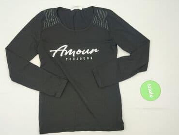 bluzka z dlugim rekawem czarna: Free Still, Bluzka damska, rozmiar S — 2