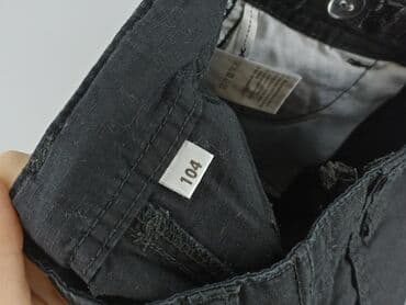 spodnie woskowane czarne: Shorts, 3-4 years, 104, condition - Perfect — 5