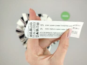 spodnie w paski pull and bear: PULL&BEAR, Material trousers for women, size S — 8