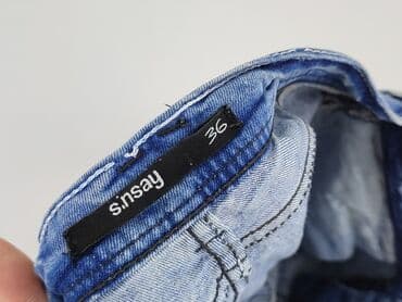 sinsay dżinsy z dziurami: Sinsay, Jeansy damskie, rozmiar S — 5