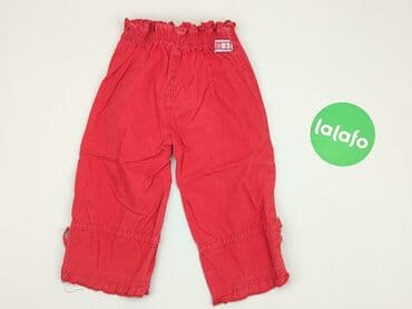 pomaranczowe spodnie dresowe: Denim pants, 3-6 months, condition - Very good — 3