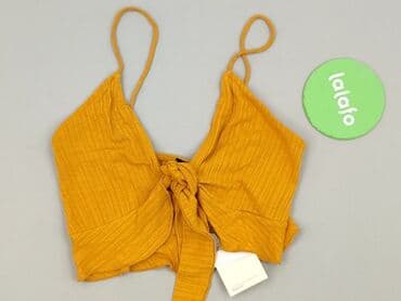 bluzki z odkrytym brzuchem: Bershka, Top damski, rozmiar XS — 2