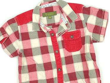 koszulka z dynia dla dziecka: Shirt 1.5-2 years, condition - Perfect, pattern - Cell, color - Red — 1
