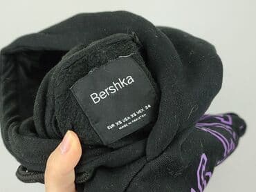 bluzy damskie markowe wyprzedaż: Bershka, Bluza z kapturem damska, rozmiar XS — 4