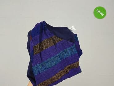 bluzki w granatowe paski: T-shirt damski, rozmiar S — 5