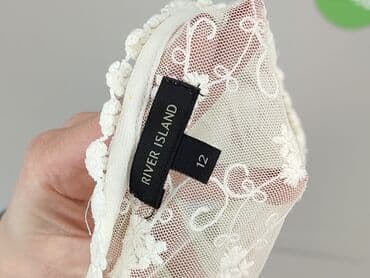 bluzki z haftem riszelie: River Island, Top damski, rozmiar M — 4