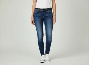 jeansy skater damskie: Gang, Jeansy damskie, rozmiar S — 8