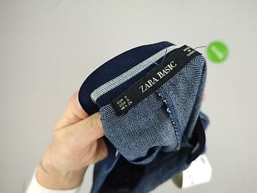 oversize spodnie: Zara, Spodnie materiałowe damskie, rozmiar S — 4