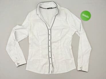 orsay, koszula damska, rozmiar s stan: używany rozmiar: s kolor: biały wady: wymaga czyszczenia dodatkowe informacje: należy pamiętać, że pomiary są wykonywane przez program, błąd może wynosić do 2 cm sposób dopasowa: Orsay, Women`s shirt, size M — 3