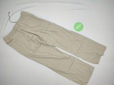 spodnie relaxed: Papaya, Spodnie materiałowe damskie, rozmiar L — 3