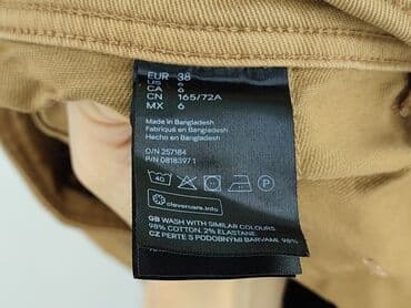 sukienka w geometryczne wzory h m: H&M, Material trousers for women, size M (EU 38) — 5