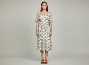 biała sukienka szanta: Sukienka damska, rozmiar S — 6