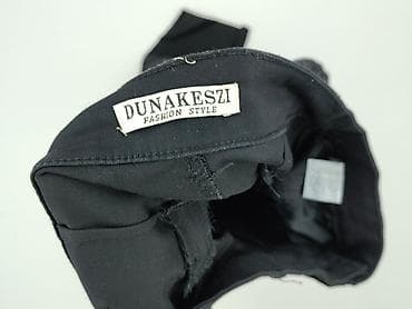 wide leg: Spodnie materiałowe damskie, rozmiar L — 4