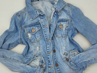 kurtka jeansowa z futerkiem bershka: Selected Femme Petite, Kurtka jeansowa damska, rozmiar S — 1