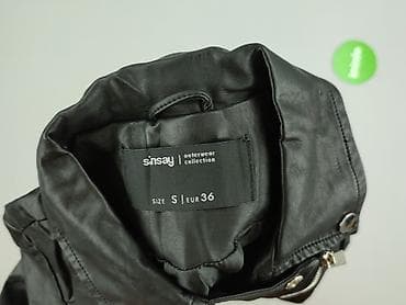 bomberki sinsay: Sinsay, Kurtka skórzana damska, rozmiar S — 4