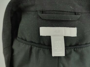 czarną marynarka damska h m: H&M, Marynarka damska, rozmiar XS — 4