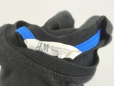 koszulka z napisem essa: T-shirt, H&M, 14 years, 158-164 cm, condition - Very good — 4