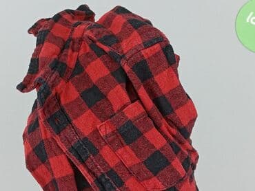 skarpety z psem: Shirt 5-6 years, condition - Very good, pattern - Cell, color - Red — 5