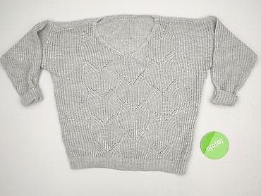 sweter geometryczny: Sweter damski, rozmiar 5XL — 2