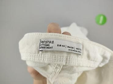 jeansy y2k: Bershka, Jeansy damskie, rozmiar L — 4