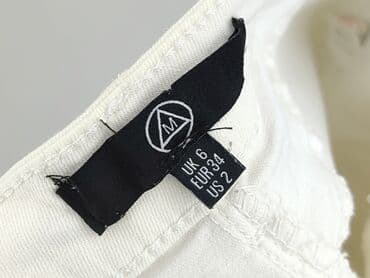 spodenko spódniczka jeans: Spódnica damska, rozmiar XS — 4