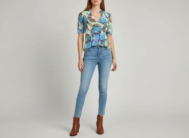 kolorowe body: Sukienka damska, rozmiar L — 6