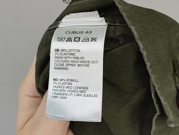 spodnie bojówki dresowe: Cubus, Spodnie cargo damskie, rozmiar S — 5