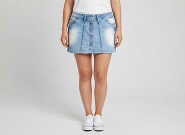 spódniczka jeansowe zara: Spódnica damska, rozmiar XL — 8