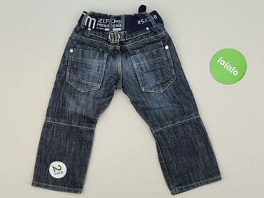 złoty pasek do sukienki: Spodnie jeansowe, 2-3 lat, 92/98, stan - Idealny — 3