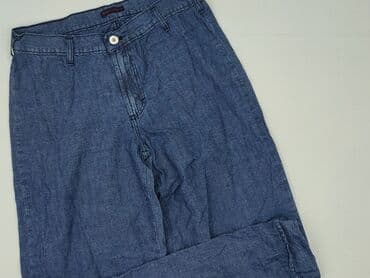 Women: Material trousers for women, size L (EU 40) — 1