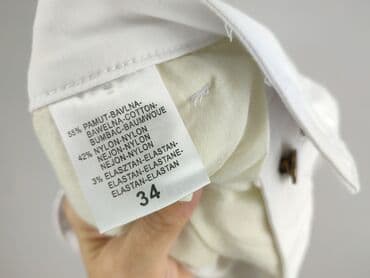 jeansy z wiazanymi nogawkami: M.Sara, Spodnie materiałowe damskie, rozmiar XS — 5