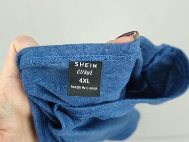 bluzki koszulowe duże rozmiary: Shein Curve, Women`s T-shirt, size 4XL — 6