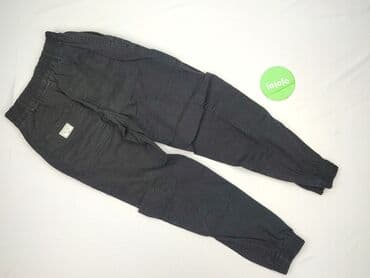 białe cargo bershka: Bershka, Spodnie materiałowe damskie, rozmiar S — 3