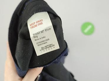 Штани: Męskie spodnie garniturowe Burton Menswear London - Kolor: granatowy — 4