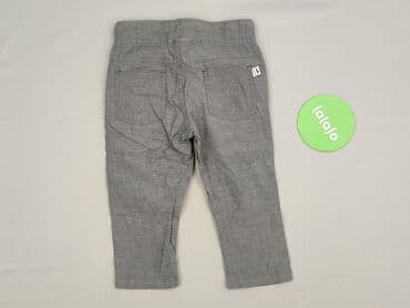 spodnie woskowane matowe: Material trousers, Coccodrillo, 1.5-2 years, 92, condition - Very good — 3