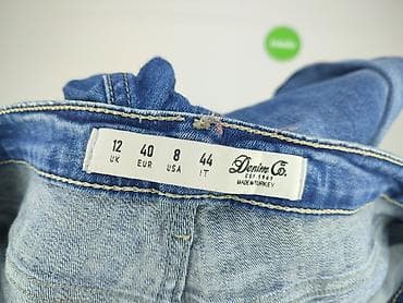 jeans na metry: Denim Co, Jeansy damskie, rozmiar M — 4