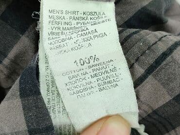 ubrania w pepitkę: House, Shirt for men, size S — 6